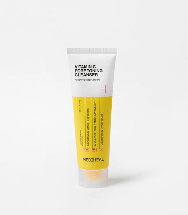 MEDIHEAL Vitamin C Cleanser Pore Toning 120ml 메디힐 모공토닝 비타민씨 클렌저 120ml