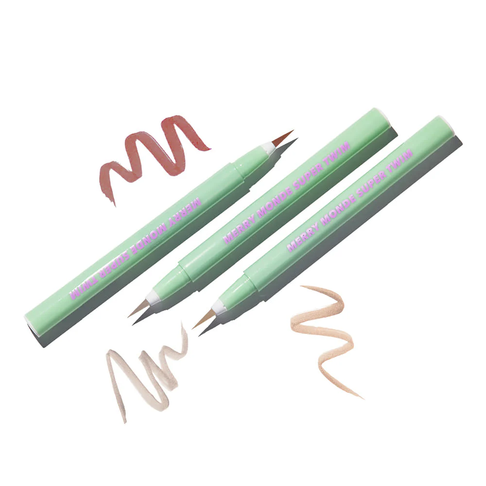 Merrymonde Super Twim Pen Eyeliner 12 Colors 메리몽드 슈퍼트임 펜 아이라이너 12색 - Image 4