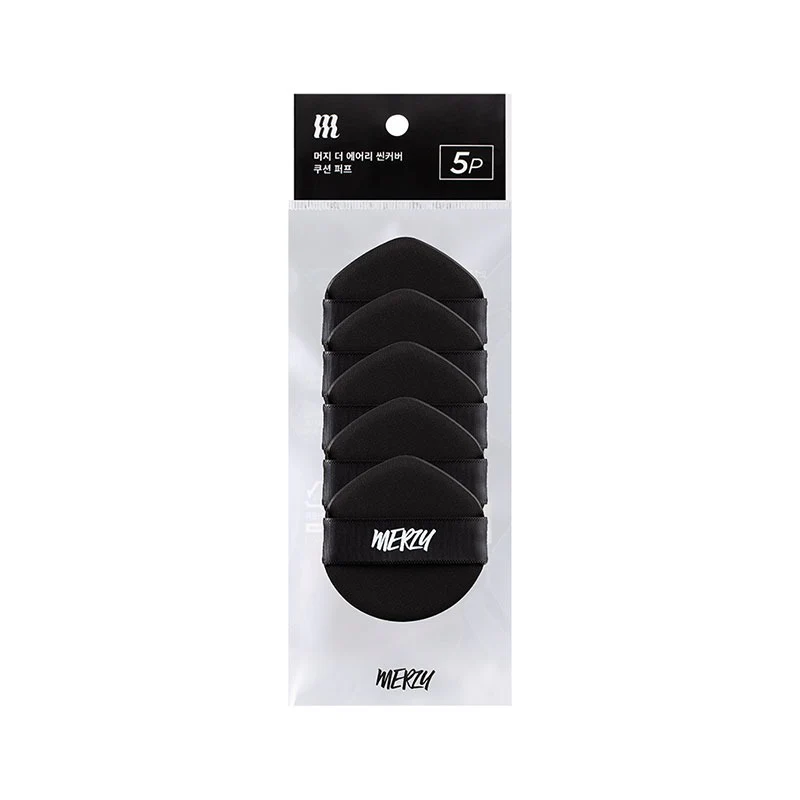 MERZY The Airy Thin Cover Cushion Puff 5EA 머지 더 에어리 씬 커버 쿠션 퍼프 5매입