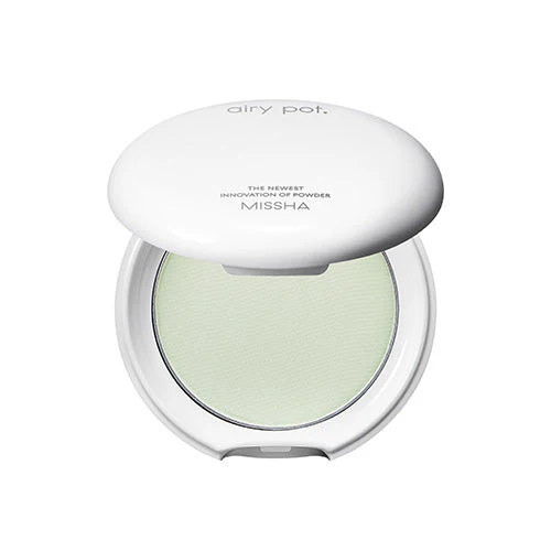 MISSHA Airy Pot Pact (Transparent/Mint/Pink) 미샤 에어리 팟 팩트 (투명/민트/핑크) - Image 3