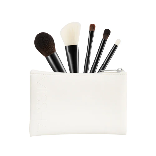 MISSHA Artistool To-Go Kit (5 Brushes + 1 Pouch) 미샤 아티스툴 투-고 키트 (5종 브러쉬 + 파우치) - Image 3
