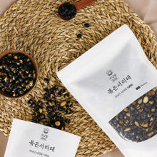 Morning Farm Roasted Black Soybean Snack 500g 모닝팜 국산 볶은서리태 500g 볶음 속청 검정콩 검은콩 뻥튀기 - Image 2