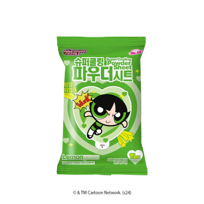 [PACK OF 2] Ms.44 Super Cooling Powder Sheet (Lemongrass/Cool Mint) 미스사사 슈퍼쿨링 파우더 시트 (레몬그라스향 / 쿨민트향) - Image 3