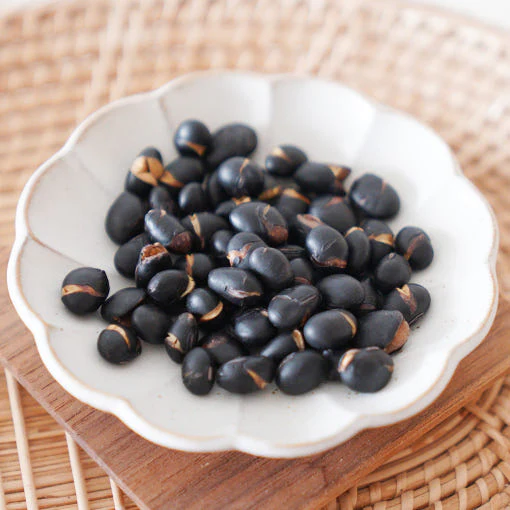Neul Bom Foods Roasted Black Soybean Snack 200g 늘봄식품 열풍 볶음 서리태 200g 탈모예방 다이어트 - Image 2