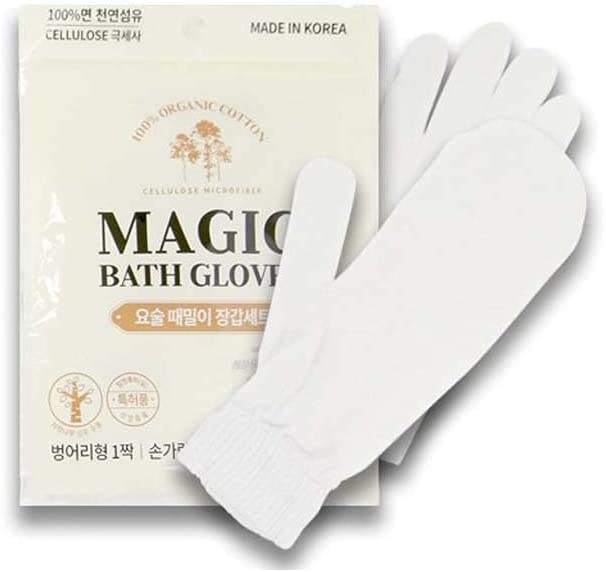 ***NEW***JUNGJUN INDUSTRY MAGIC SCRUB RENEWAL VER / 때르메스 정준산업 때밀이 장갑&등밀이 신제품 - Image 3