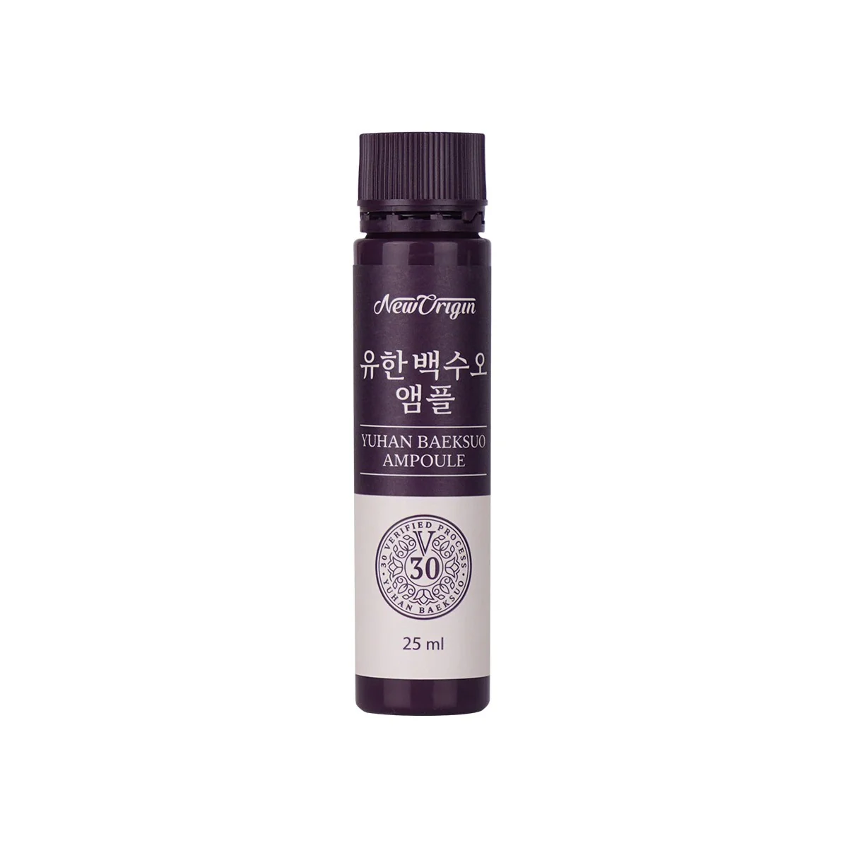 New Origin of Yuhan Baeksuo Ampoule 25ml x 28ct (Menopause, Baeksuo) 뉴오리진 유한백수오앰플25ml x 28병 (갱년기 건강관리, 백수오) - Image 3