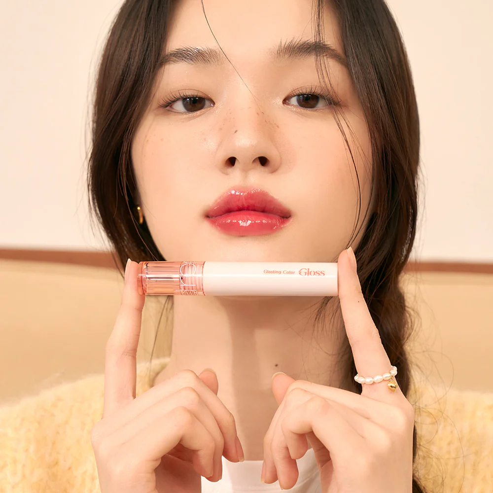 *NEW* Rom&nd Glasting Color Gloss - Spring Fever *신상* 롬앤 글래스팅 컬러 글로스 - 스프링 피버 - Image 3