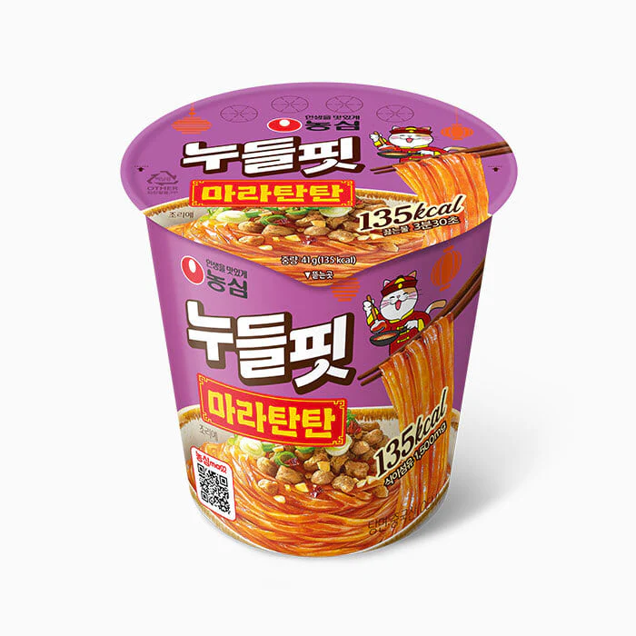 Nongshim Noodle Fit Mala Tantan 8EA 농심 누들핏 마라탄탄 8개입