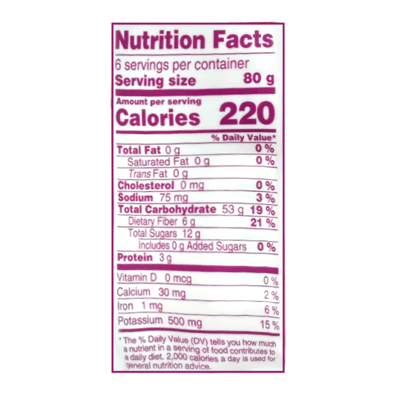 Nongshim Sweet Potato Sticks 2.82 oz X 6 Packets 농심 고구마 말랭이 2.82 oz X 6 Packets - Image 3
