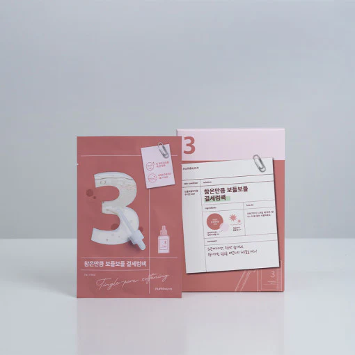 [PACK OF 4] Numbuzin No.3 Tingle-Pore Softening Sheet Mask 넘버즈인 3번 참은만큼 보들보들 결세럼팩 - Image 6