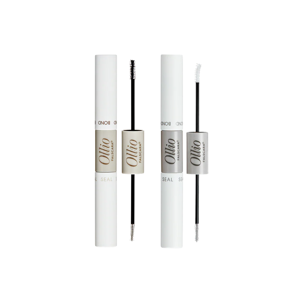 Ollio FALSCARA® Bond & Seal Mascara Adhesive Dual Tip Clear / Black 올리오 펄스카라 본드앤실 듀얼팁 속눈썹 본드 마스카라 클리어 / 블랙