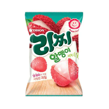 [PACK OF 4] ORION Peelable gummies Kernel Jelly 67g 4 flavors 오리온 후르츠 알맹이 젤리 67g 4가지맛 - Image 3