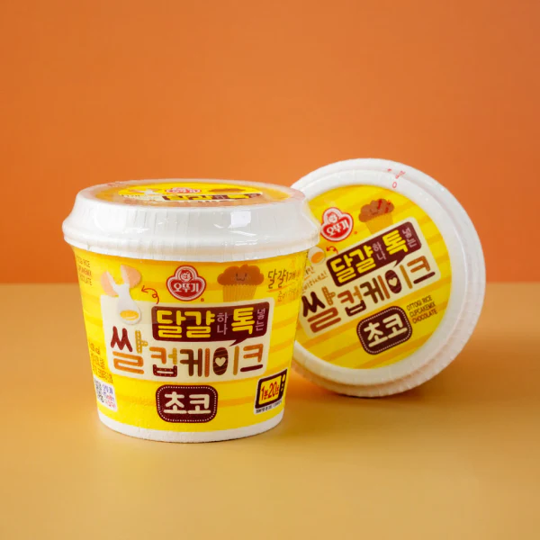 [PACK OF 3] Ottogi Rice Cupcake with Popping in One Egg Three Flavors (Choco/Cheese/Sweet Banana) 오뚜기 달걀하나톡넣는 쌀컵케이크 3가지 맛 (초코/치즈/스윗바나나) - Image 7