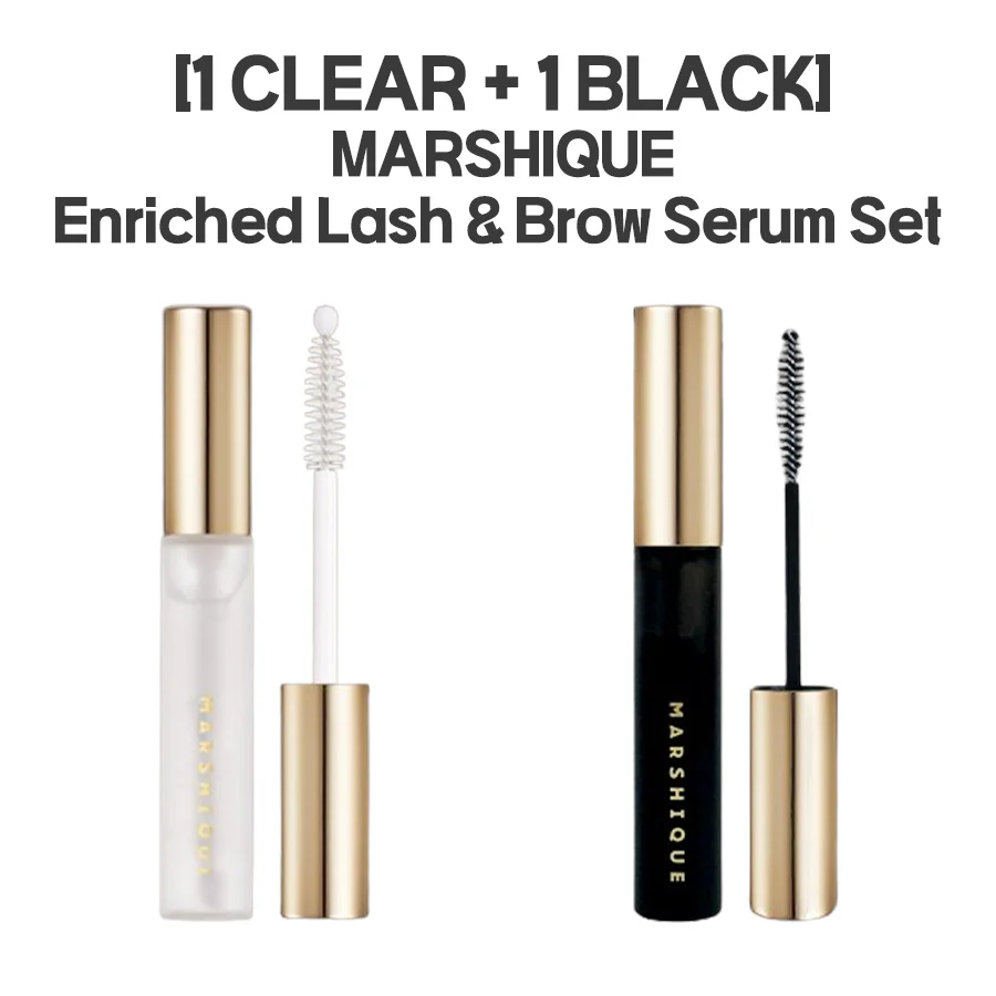 [PACK OF 2] MARSHIQUE Enriched Lash & Brow Serum Set 마르시끄 인리치드 속눈썹 영양제 세트 - Image 5