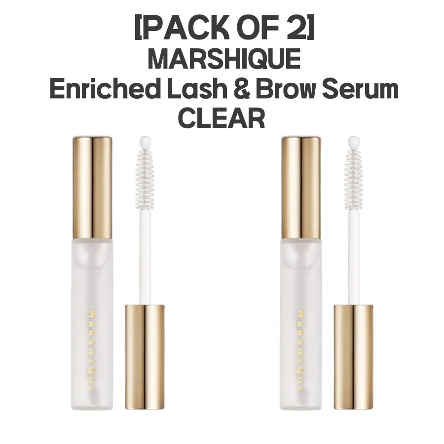 [PACK OF 2] MARSHIQUE Enriched Lash & Brow Serum Set 마르시끄 인리치드 속눈썹 영양제 세트 - Image 7