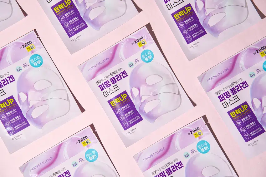 [PACK OF 3] CELDERMA Daily Transforming Firming Collagen Mask 셀더마데일리 트랜스포밍 퍼밍 콜라겐 마스크 - Image 2