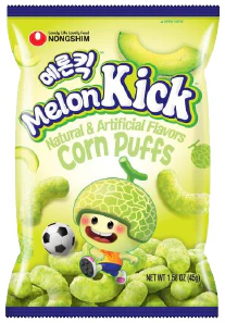 [PACK OF 3] Nongshim Melon Kick 60g 농심 메론킥 60g - Image 2