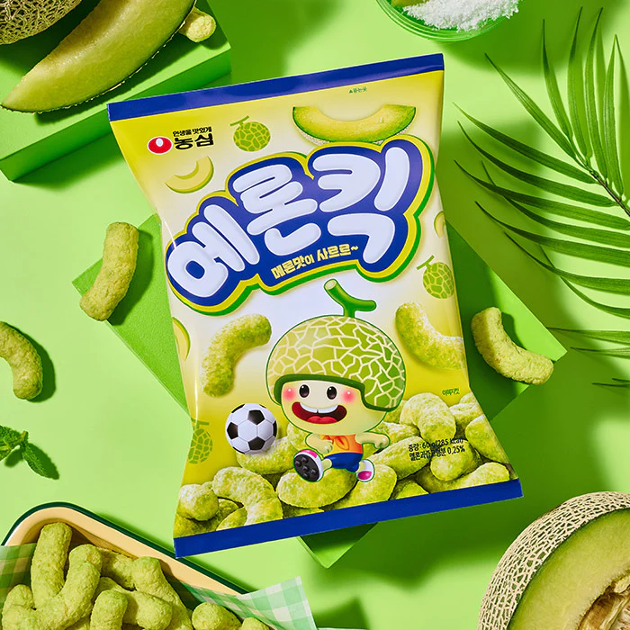 [PACK OF 3] Nongshim Melon Kick 60g 농심 메론킥 60g - Image 4