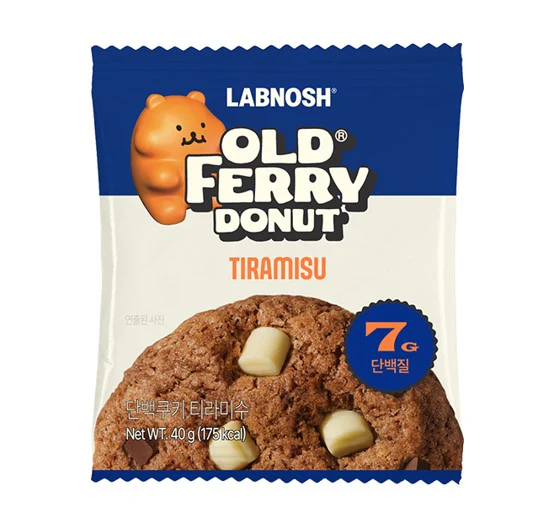 [PACK OF 5] LABNOSH Labnosh x OLD FERRY DONUT Protein Cookie [PACK OF 5] 랩노쉬 올드페리도넛X랩노쉬 단백쿠키 - Image 5