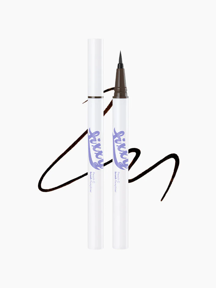 PEACH C Brush Fixxyliner 피치씨 브러쉬 픽시라이너 - Image 3