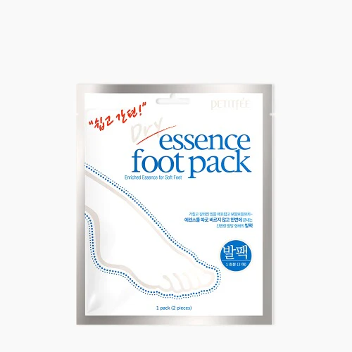[PACK OF 5] PETITFEE Dry essence foot pack 쁘띠페 드라이 에센스 발팩 - Image 3