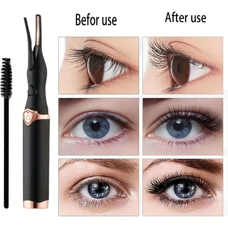 Clip & Comb 2-in-1 Clip Type Heated Lash Curler (USB Rechargeable) 집게형 속눈썹 히팅 컬링기 - Image 9