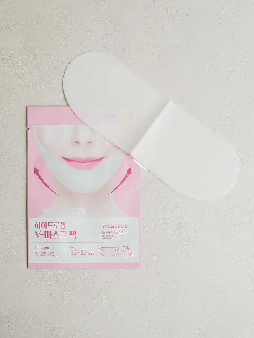 [PACK OF 3] Pack Mi-In Face Care Collagen Hydrogel V-Mask Pack 팩미인 하이드로겔 브이 마스크팩 - Image 2