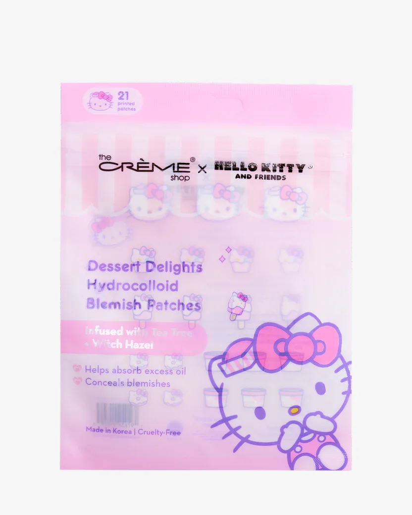 The Crème Shop Hello Kitty® and Friends Hydrocolloid Blemish Patches Dessert Delights - Hello Kitty 21 patches - Image 2