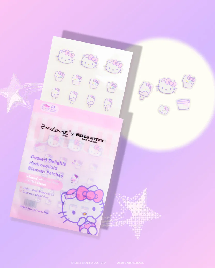 The Crème Shop Hello Kitty® and Friends Hydrocolloid Blemish Patches Dessert Delights - Hello Kitty 21 patches - Image 6