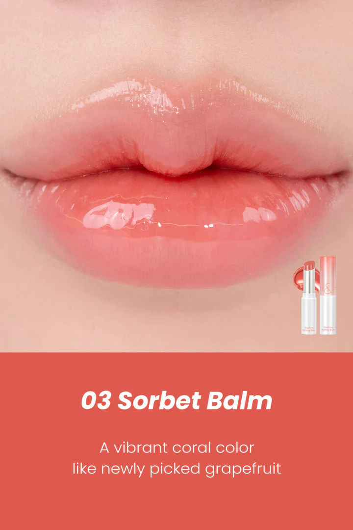 ***CLEARANCE ROM&ND GLASTING MELTING BALM 3.5g 롬앤 글래스팅 멜팅 밤 3.5g - Image 5