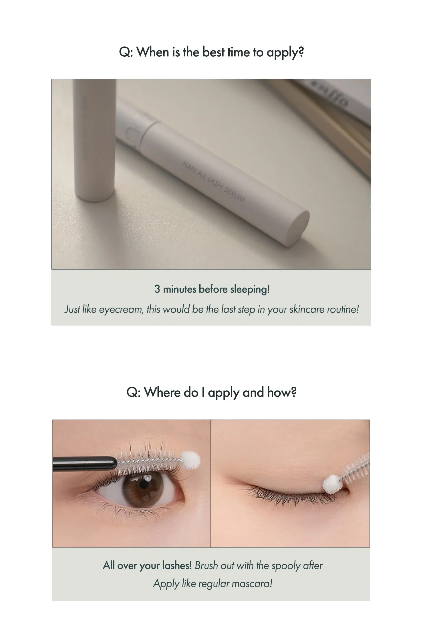 ROM&ND Han All Eyelash Serum 롬앤 한올 래쉬 세럼 - Image 5