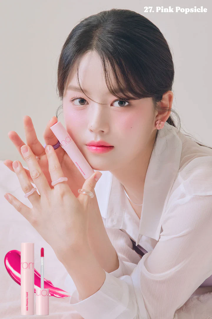 rom&nd Juicy Lasting Tint Summer Pink Series 롬앤 쥬시 래스팅 틴트 #여라시리즈 - Image 8