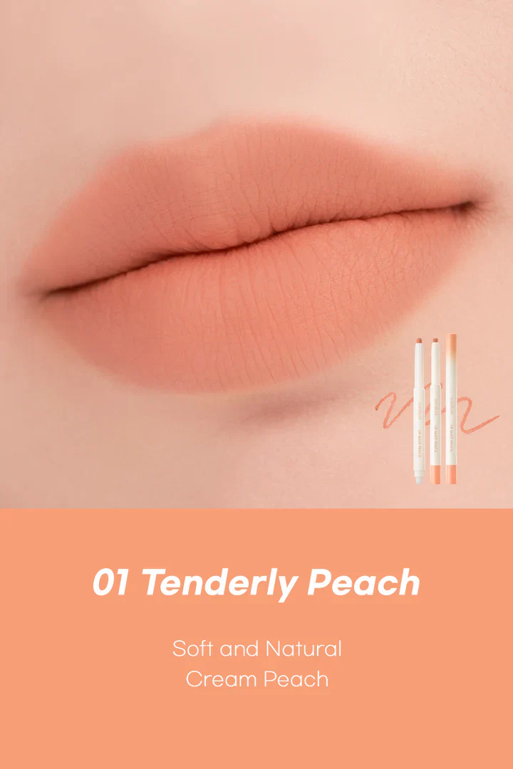 ***CLEARANCE  Rom&nd Lip Mate Pencil #Be Over Shade 롬앤 립 매트 펜슬 #비오버쉐이드 - Image 11