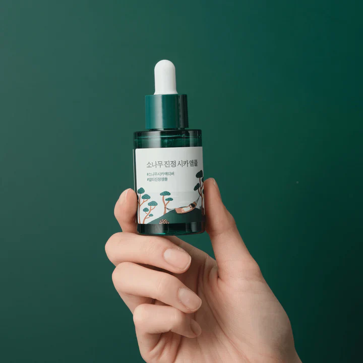 Round Lab Pine Calming Cica Ampoule 30ml 라운드랩 소나무 진정 시카 앰플 30ml - Image 4