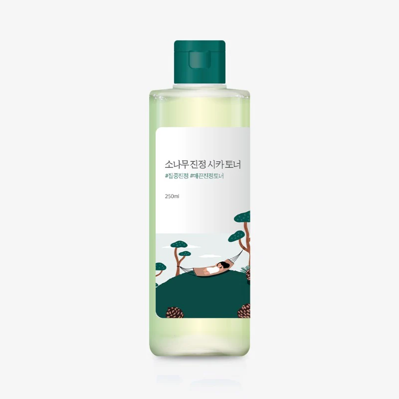 Round Lab Pine Calming Cica Toner 250ml 라운드랩 소나무 진정 시카 토너 250ml