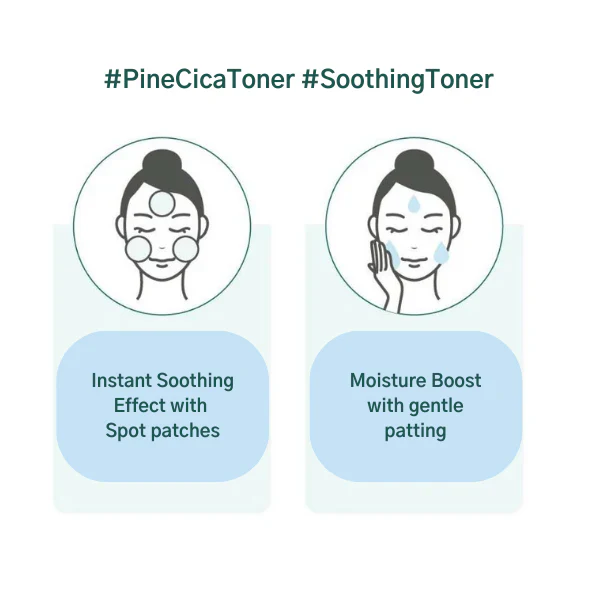 Round Lab Pine Calming Cica Toner 250ml 라운드랩 소나무 진정 시카 토너 250ml - Image 5
