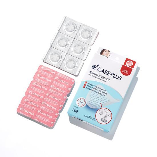 올리브영 케어플러스 살리실산 트러블 패치 12매 Olive Young Care Plus Salicylic Acid Trouble Patch 12EA - Image 2