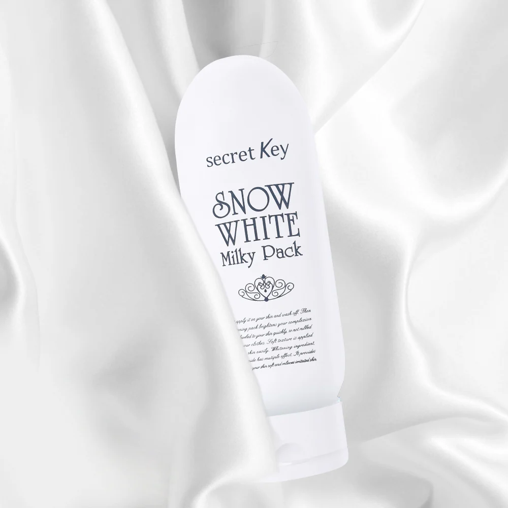 Secretkey Snow white Milky Pack 200g 시크릿키 스노우 화이트 밀키 팩 200g - Image 2