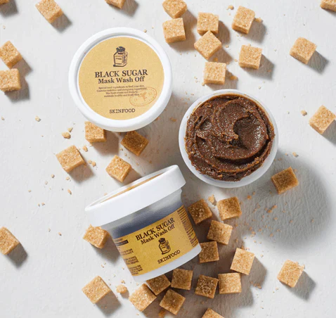 SKINFOOD Black Sugar Mask Wash Off 120g 스킨푸드 블랙슈가 마스크 워시오프 120g - Image 3