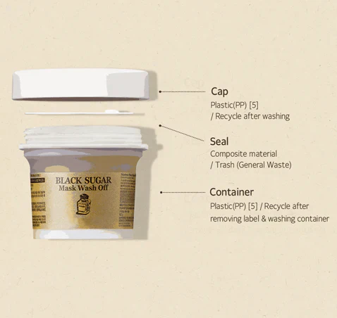 SKINFOOD Black Sugar Mask Wash Off 120g 스킨푸드 블랙슈가 마스크 워시오프 120g - Image 8