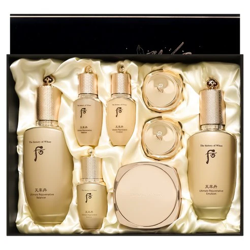 The History of Whoo Cheonyuldan Hwayul 3-Piece Signature Cushion Set 더 히스토리 오브 후 천율단 화율 3종 시그니처 쿠션 세트