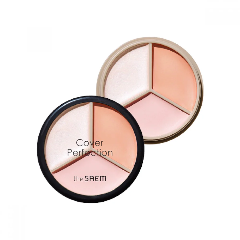 ***CLEARANCE The Saem Cover Perfection Triple Pot Concealer 더 샘 커버 퍼펙션 트리플 팟 컨실러 - Image 11