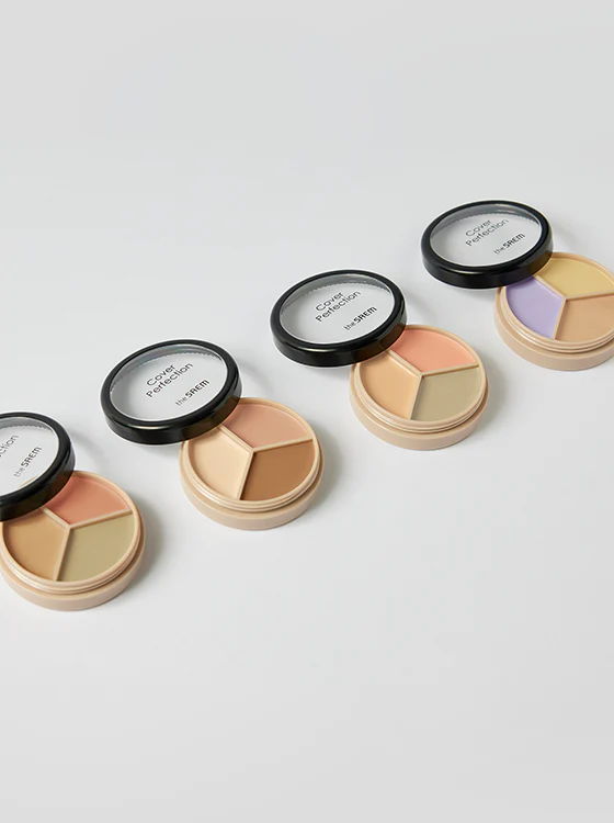 ***CLEARANCE The Saem Cover Perfection Triple Pot Concealer 더 샘 커버 퍼펙션 트리플 팟 컨실러 - Image 4