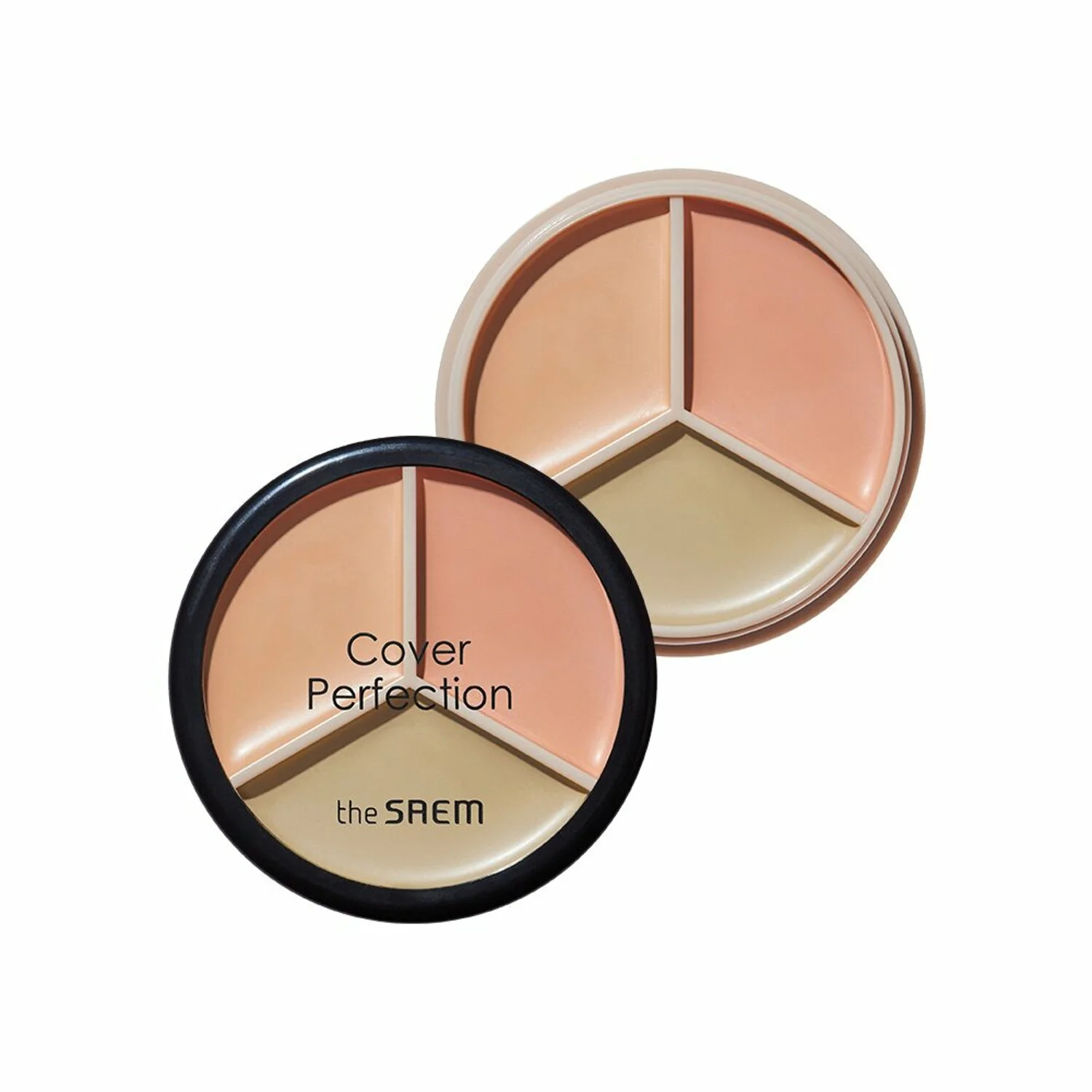 ***CLEARANCE The Saem Cover Perfection Triple Pot Concealer 더 샘 커버 퍼펙션 트리플 팟 컨실러 - Image 7