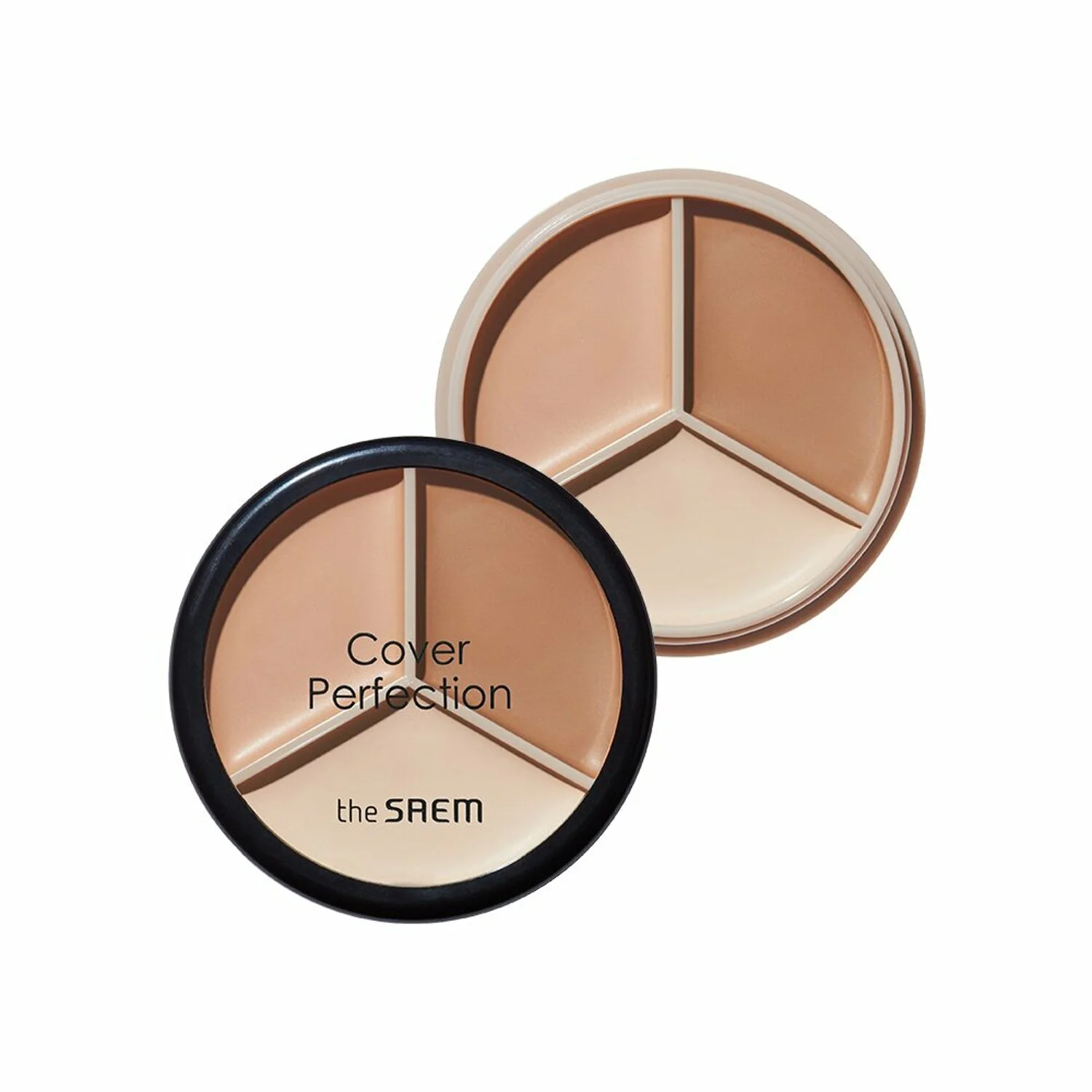 ***CLEARANCE The Saem Cover Perfection Triple Pot Concealer 더 샘 커버 퍼펙션 트리플 팟 컨실러 - Image 8