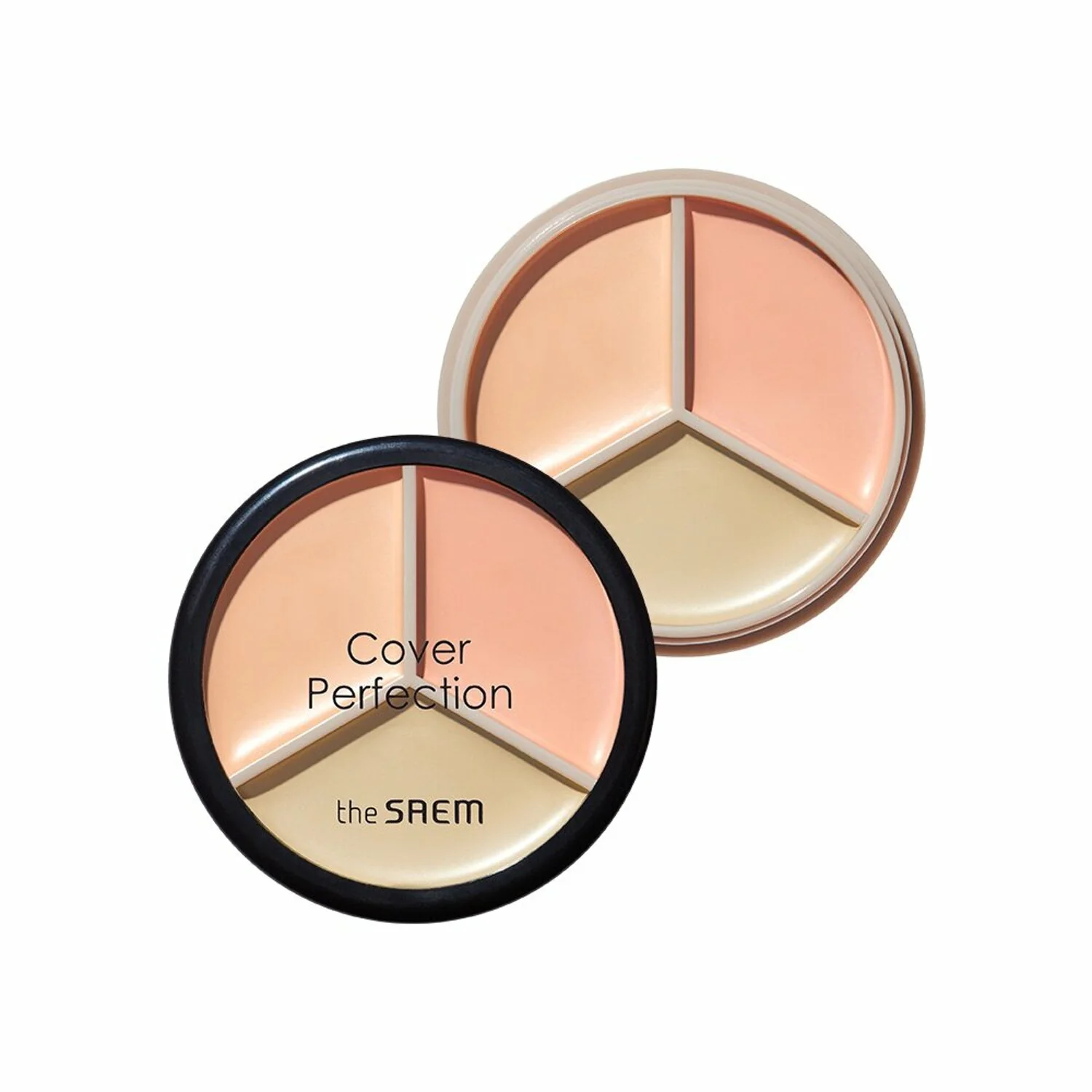 ***CLEARANCE The Saem Cover Perfection Triple Pot Concealer 더 샘 커버 퍼펙션 트리플 팟 컨실러 - Image 9