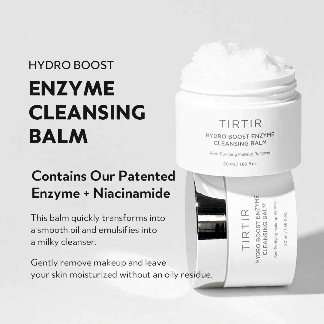 TIRTIR Hydro Boost Enzyme Cleansing Balm 120ml / 4.05 fl.oz. 티르티르 하이드로 부스트 엔자임 클렌징 밤 120ml / 4.05 fl.oz. - Image 2
