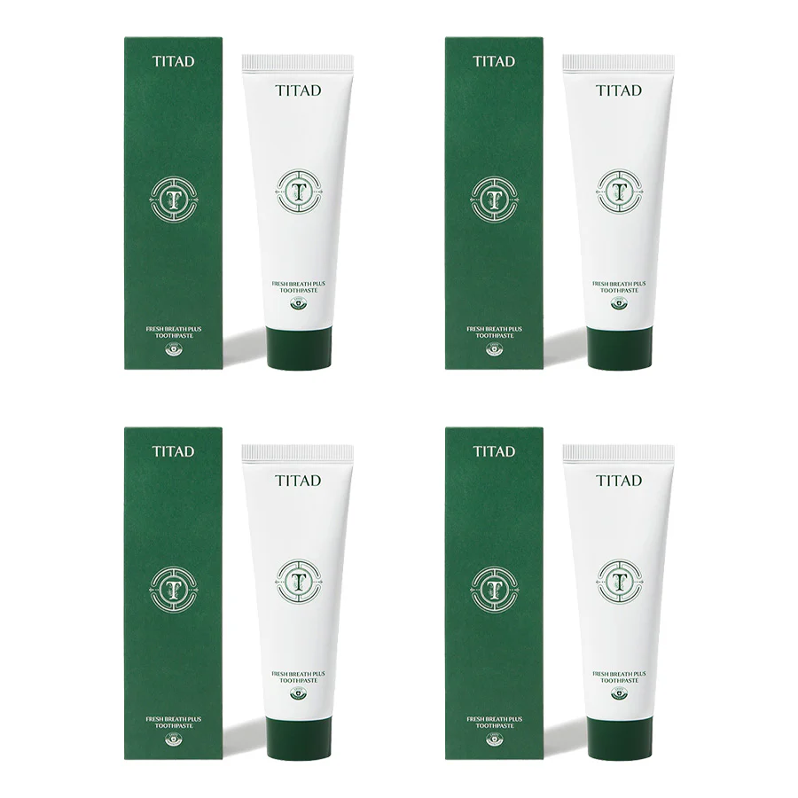 TITAD Fresh Breath Plus Toothpaste 100g 티타드 프레시 브레스 플러스 치약 100g 손태영 입냄새제거 치약 연예인치약 입냄새삭제치약 이민정치약 - Image 7