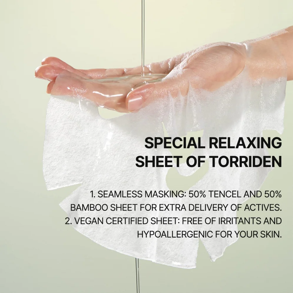 Torriden BALANCEFUL Cica Mask Pack 10 Sheet 토리든 밸런스풀 시카 마스크팩 10매 - Image 3