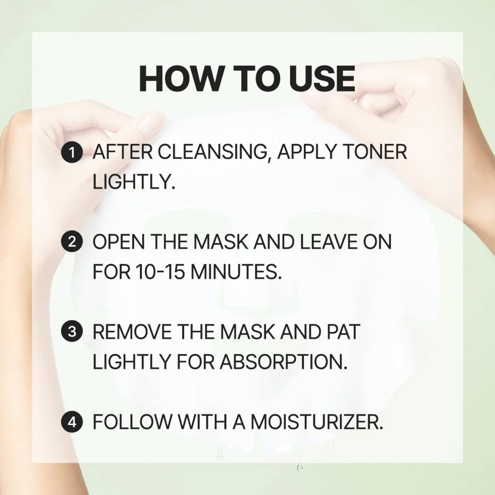 Torriden BALANCEFUL Cica Mask Pack 10 Sheet 토리든 밸런스풀 시카 마스크팩 10매 - Image 5